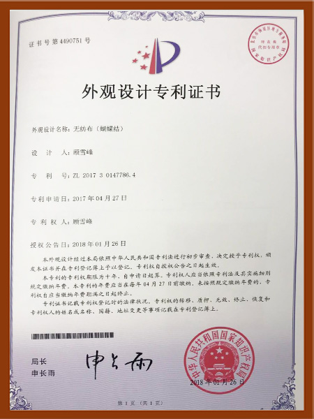 外觀設(shè)計證書2
